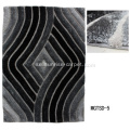 Elastic &amp; Silk Shaggy 3D Design Rug